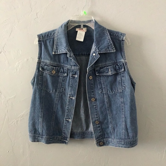 Faded Glory Jackets & Blazers - Faded glory denim vest